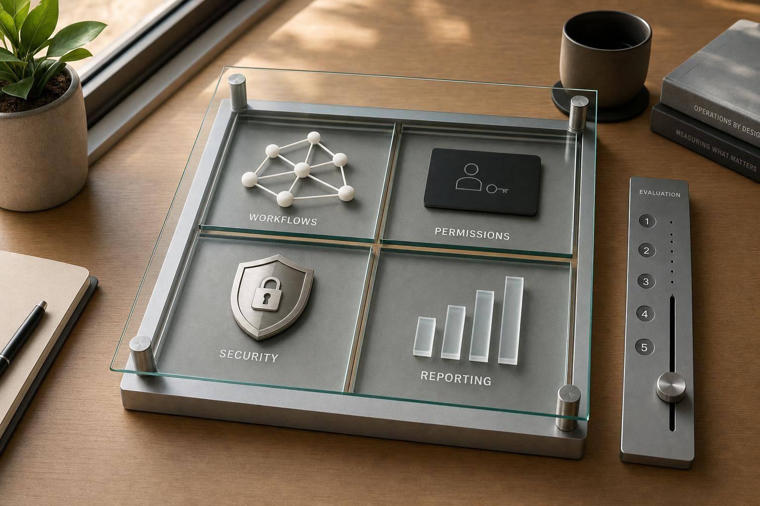 How to Choose AI Marketing Operations Software: A Buyer's Framework (Workflows, Permissions, Security, Reporting)