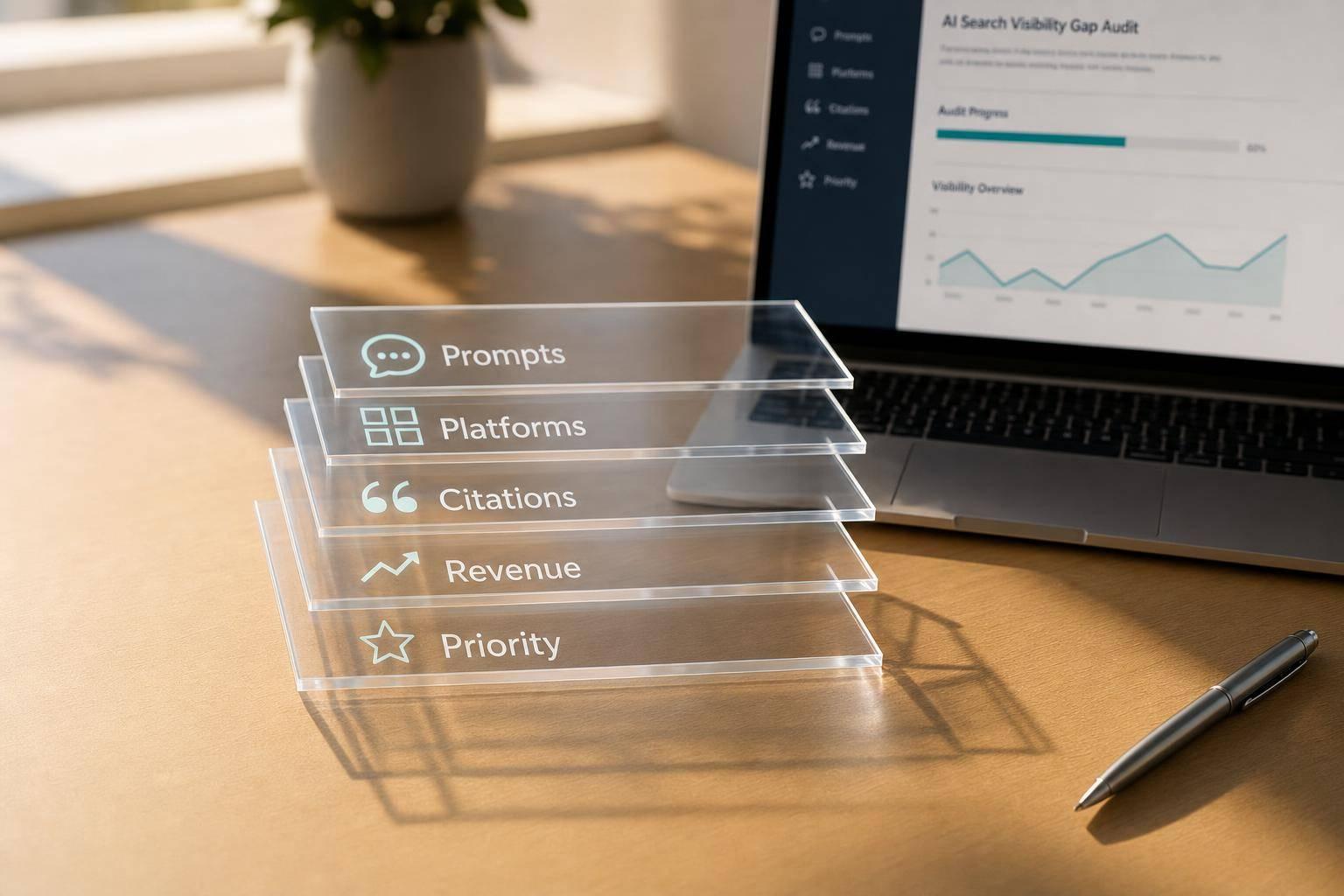 How to Run an AI Search Visibility Gap Audit (Standalone Method + Template)